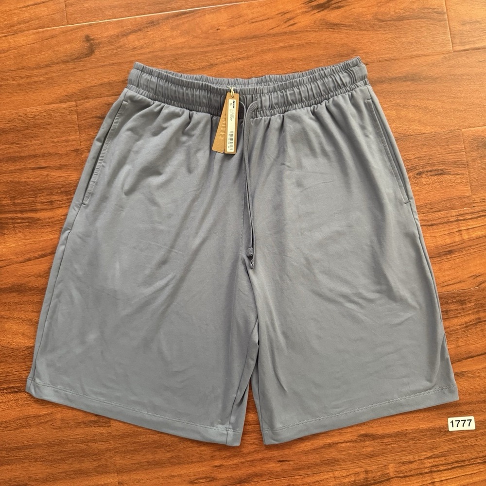 Skims Outdoor Relax Shorts Men's Size Small In Steel Blue NWT Pockets